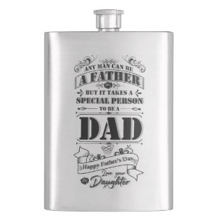Happy Father's Day Hip Flask