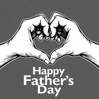 Happy Father's Day  Holiday Card