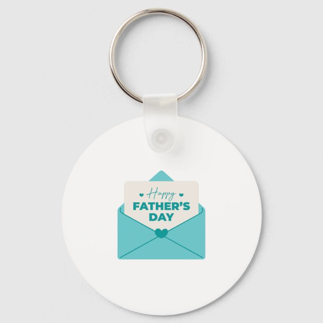 Happy Father's Day Key Ring (Front)