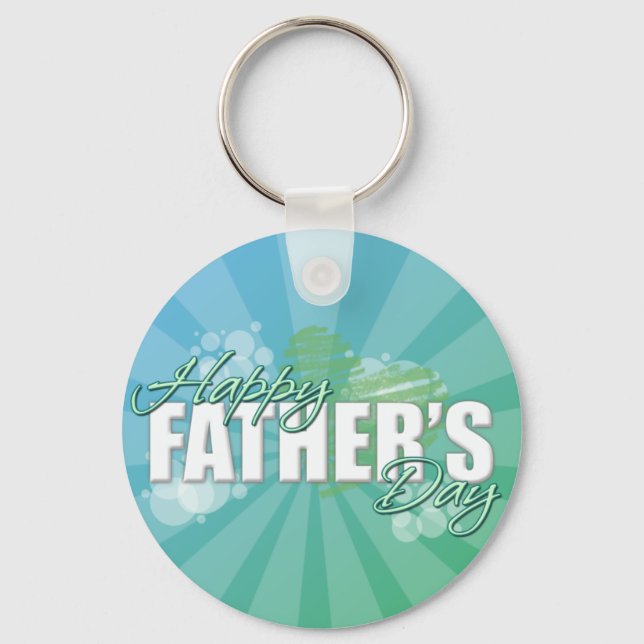 Happy Father's Day Key Ring (Front)