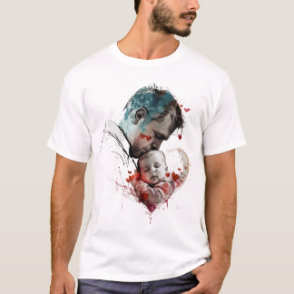 Happy fathers day mans T-shirt uk