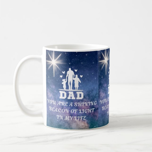 Happy Father's Day Mug,  Coffee Mug (Left)