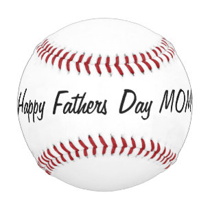 Happy Fathers Day Mum Baseball