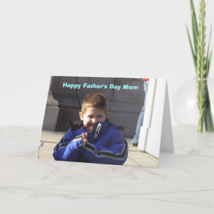 Happy Fathers Day Mum Card