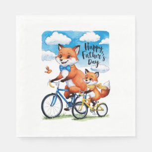 Happy Father's Day Napkin