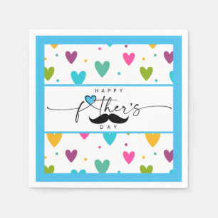 Happy Fathers Day Napkin