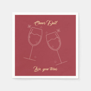 Happy Father's Day  Napkin