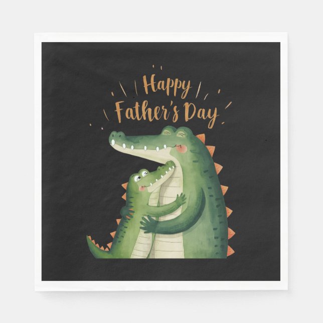 Happy Father's Day Napkin (Front)