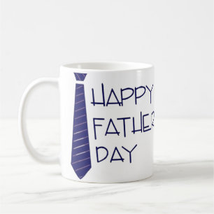 Happy Father's Day Neck Tie Coffee Mug