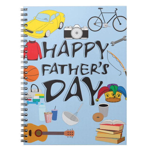 Happy Father's Day Notebook (Front)