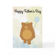 Happy Father's Day - Papa Bear Card