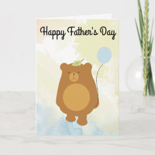 Happy Father's Day - Papa Bear Card
