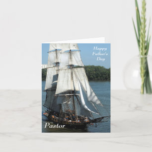 Happy Father's Day Pastor Holiday Card
