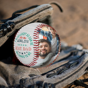 Happy Father's Day   Personalised Family Photos  Baseball