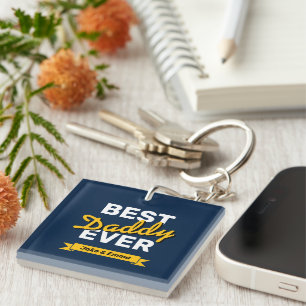 Happy Father's Day   Personalised Keychain