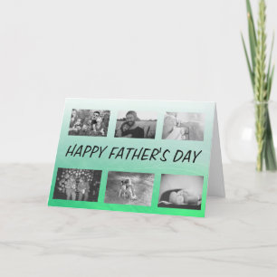 Happy Father's Day, personalised Photos Card