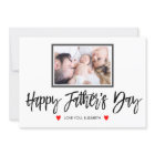 Happy Fathers Day Personalised with Photo