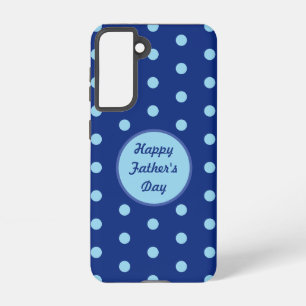 Happy Father's Day Phone Case (Navy & Soft Blue)