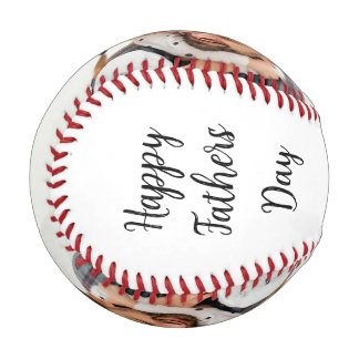 Happy Father's Day Photo Baseball