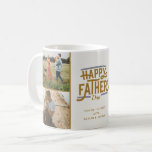Happy Father's Day Photo Collage Coffee Mug<br><div class="desc">Happy Father's Day Photo Collage Coffee Mug Celebrate the special man in your life with our Happy Father's Day Photo Collage Coffee Mug. This thoughtful and heartwarming gift allows you to showcase cherished memories, turning everyday coffee breaks into a joyful trip down memory lane. Customise the mug with your favourite...</div>