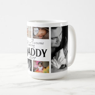 Happy Father's Day Photo Collage Coffee Mug