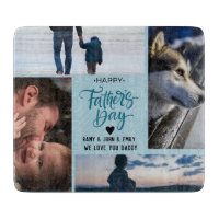 Happy Father's Day Photo Collage Custom Names