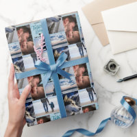 Happy Father's Day Photo Collage Custom Names