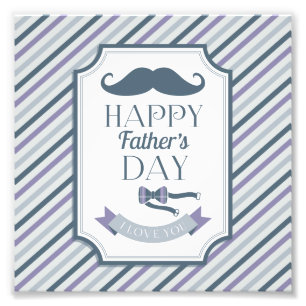 Happy Father's Day Photo Print
