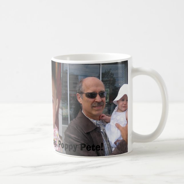 Happy Father's Day, Poppy Pete! Coffee Mug (Right)