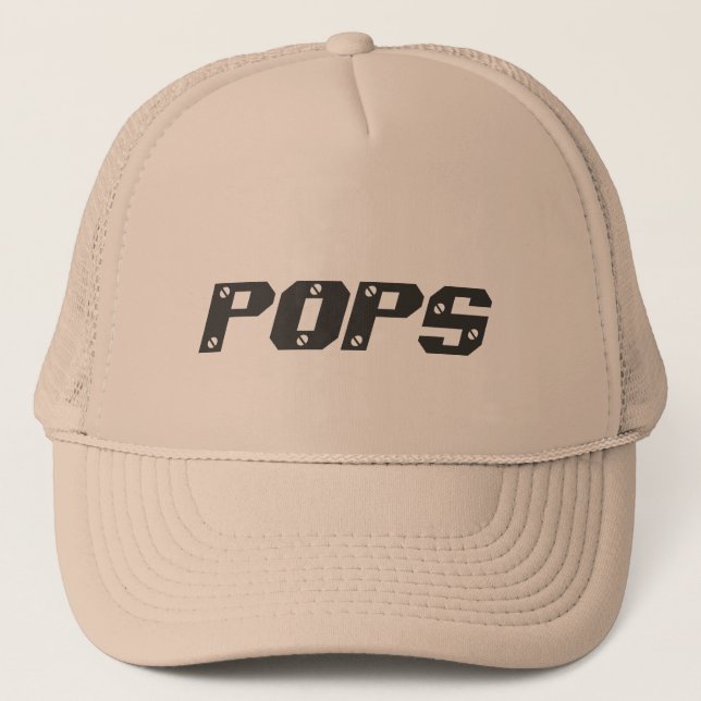 Happy Fathers Day, Pops Hat (Front)