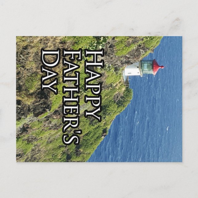 Happy Father's Day Post Card (Front)