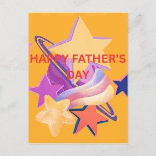 HAPPY FATHER'S DAY POSTCARD