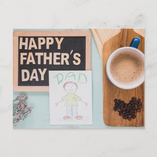 Happy Father's Day Postcard (Front)