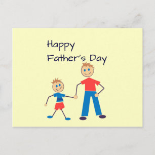 Happy Father's Day Postcard