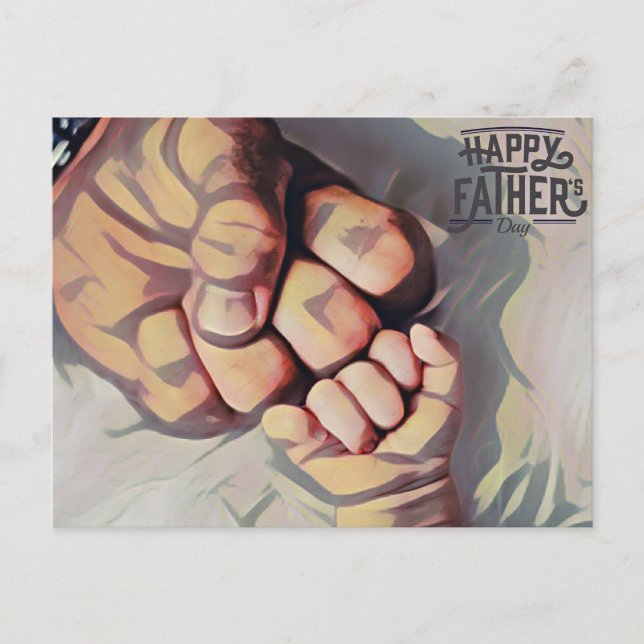 Happy Father's Day Postcard (Front)