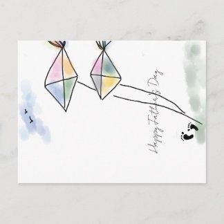 Happy Father's Day Postcard