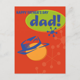Happy Father's Day Postcard