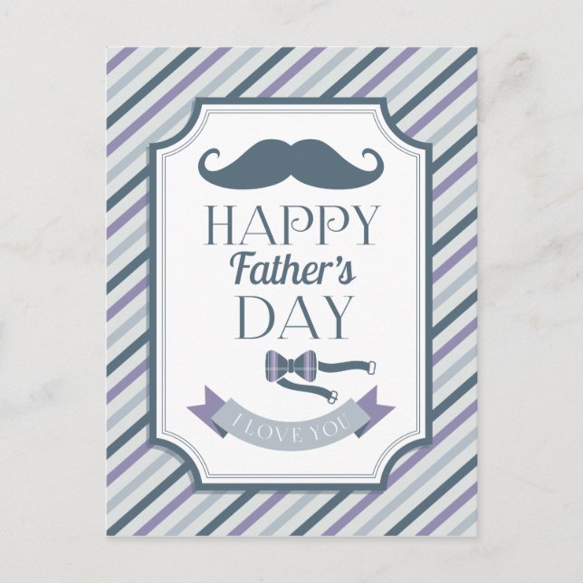 Happy Father's Day Postcard (Front)
