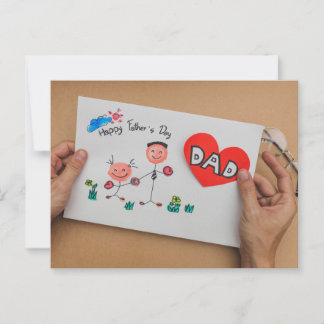 Happy Father's Day Postcard