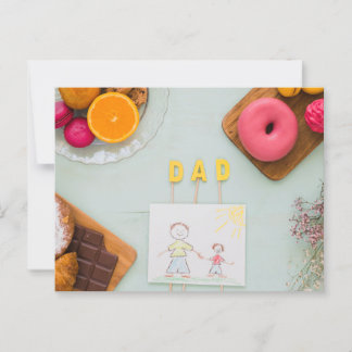 Happy Father's Day Postcard