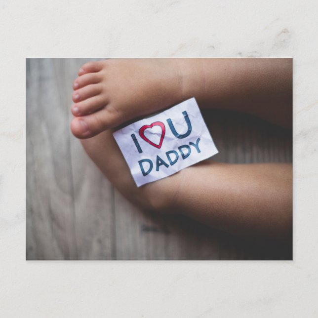 Happy Father's Day Postcard (Front)