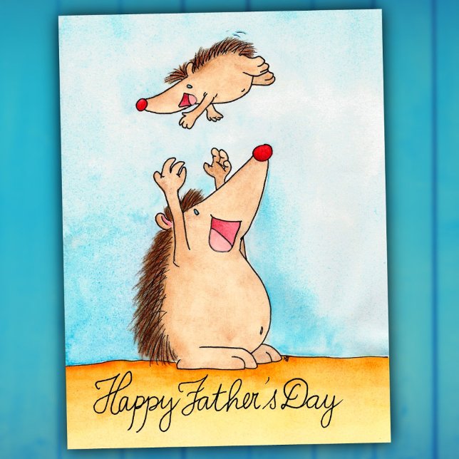 Happy Father's Day postcard by Nicole Janes (Creator Uploaded)