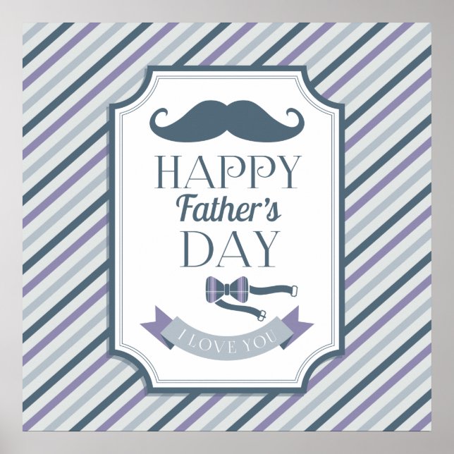 Happy Father's Day Poster (Front)