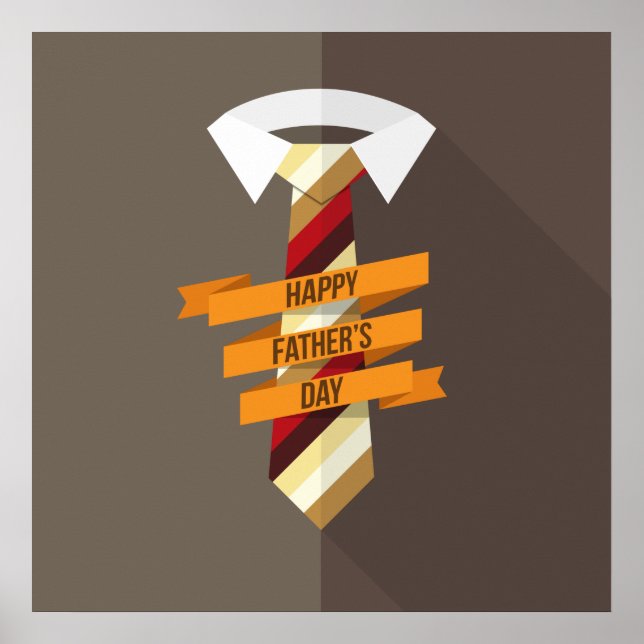 Happy Father's Day Poster (Front)