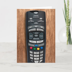 Happy Father's Day Remote Control Greeting Card