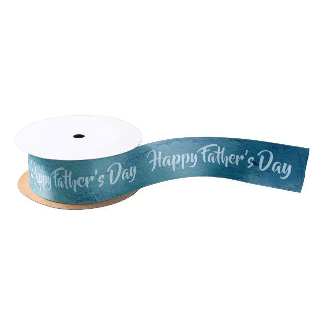Happy Father's Day ribbon by dalDesignNZ Satin Ribbon (Spool)