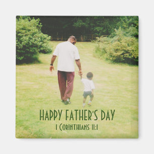 HAPPY FATHER'S DAY Role Model Customizable Magnet