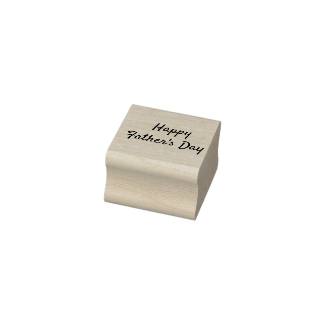 Happy Father's Day Rubber Stamp (Stamp)