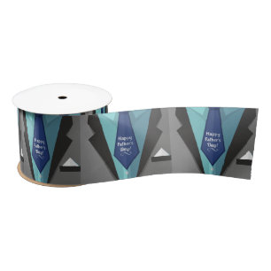 Happy Father's Day Satin Ribbon