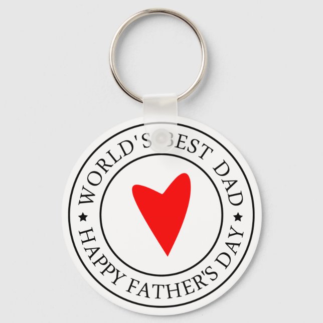 Happy Father's day- Seal Key Ring (Front)